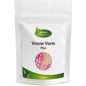 Vrouw Vorm Plus - 60 Capsules - Natuurlijke Kruiden - Maca - Hop Extract - Fenegriek Extract