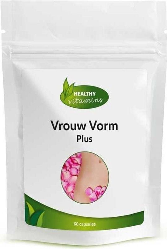 Vrouw Vorm Plus - 60 Capsules - Natuurlijke Kruiden - Maca - Hop Extract - Fenegriek Extract