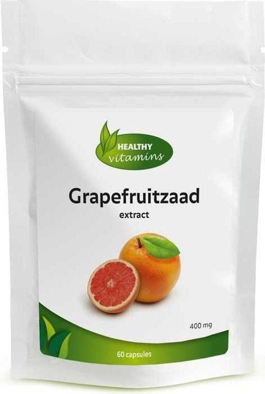 Healthy Vitamins - Grapefruitzaad Extract - 60 Capsules - 400 mg