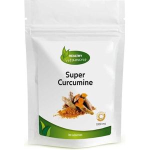 Super Curcumine 1000 mg | 30 tabletten | Curcumin C3-Complex® ⟹ Vitaminesperpost.nl