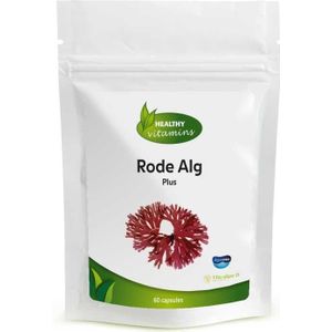 Rode Alg Plus - 60 Capsules - Lithothamnium - Natuurlijke Calcium en Magnesium