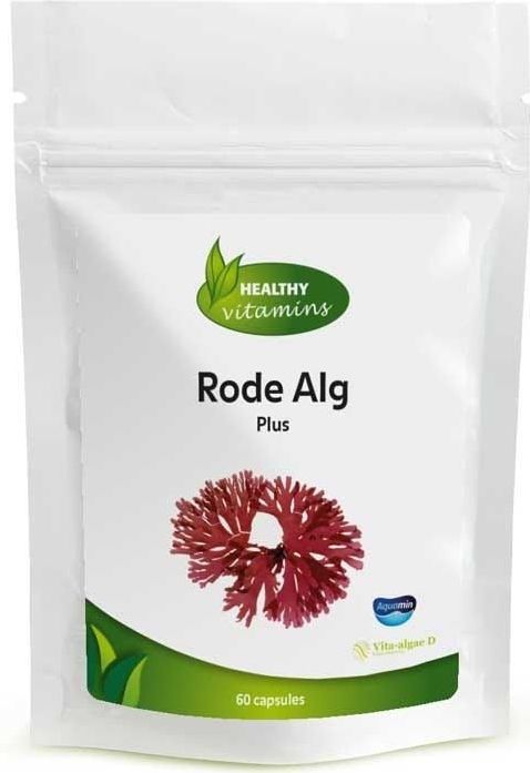 Rode Alg Plus - 60 Capsules - Lithothamnium - Natuurlijke Calcium en Magnesium
