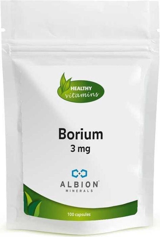 Borium - 5 mg Capsules - 100 Vegan Capsules - Supplement met Albion Bororganic