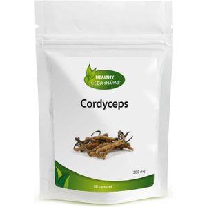 Cordyceps - 60 Capsules - Multivitaminen - 500 mg per Capsule