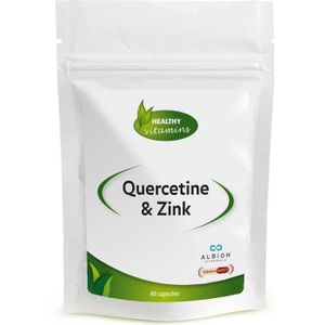 Quercetine & Zink - 60 Capsules - Vitaminesperpost.nl
