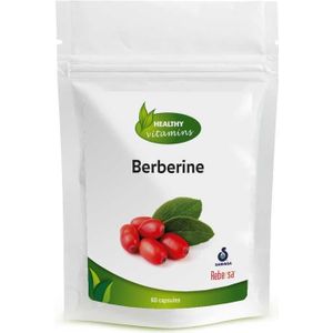 Berberine - 60 Capsules - 500 mg per Capsule - Geschikt voor Vegetariërs en Veganisten