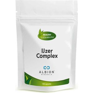 IJzer - Complex - 100 Capsules - Supplement - Met Bisglycinaat