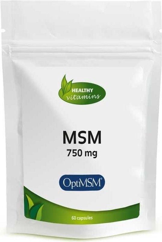 Opti-MSM - 750 mg - Vegan Capsules - 60 Stuks