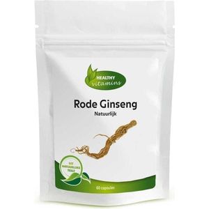 Rode Ginseng - Natuurlijk - 60 Capsules