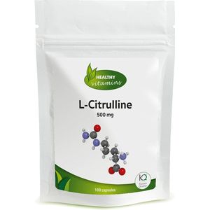 L-citrulline - 100 Capsules - 500 mg - Voedingssupplementen