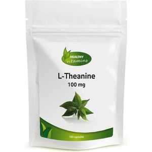 L-Theanine 100 mg | 100 capsules | Vitaminesperpost.nl