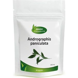 Andrographis paniculata - 60 Capsules - Supplement - 10% Andrographolides