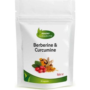 Berberine & Curcumine | 60 capsules | Vitaminesperpost.nl