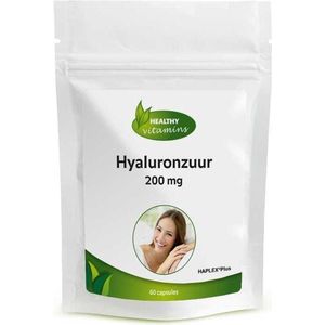 Hyaluronzuur | 200 mg | 60 capsules | Vitaminesperpost.nl