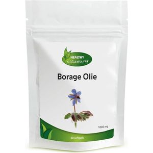 Borageolie | 60 softgels | 1000 mg | Vitaminesperpost.nl