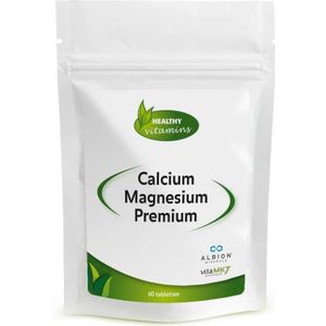 Calcium Magnesium Premium - 60 Tabletten - Met Vitamine K2 MK7 en Vitamine D3