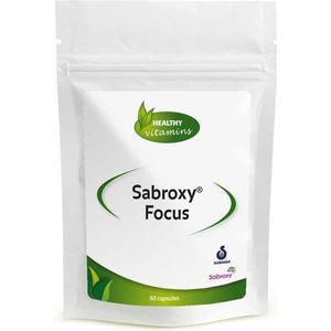 Sabroxy - Focus - 60 Capsules - Bevat Biotine - Goed Voor Geheugen En Concentratievermogen