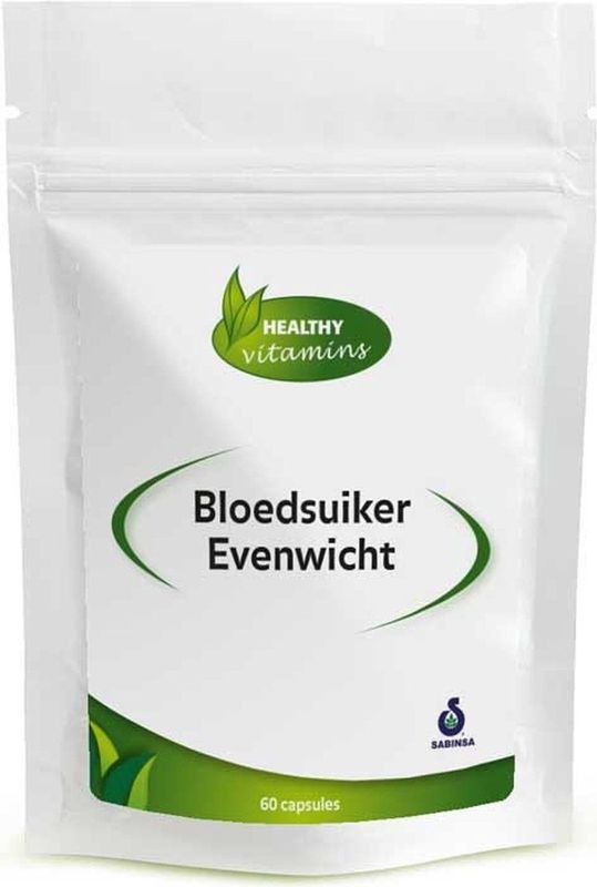 Vitaminesperpost.nl - Gluco Balans - 60 Capsules - Formule met 4 Kruiden