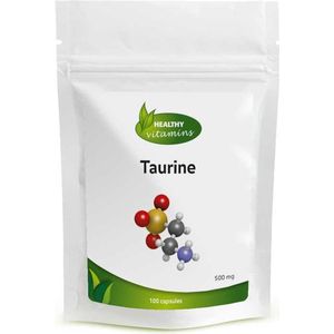 Taurine | 100 capsules | 500 mg | Vitaminesperpost.nl