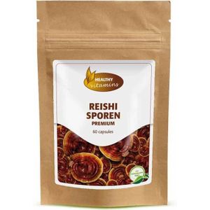 Reishi Sporen Premium - Multivitaminen - 60 Capsules - 400 mg per Capsule - 12% Triterpenen