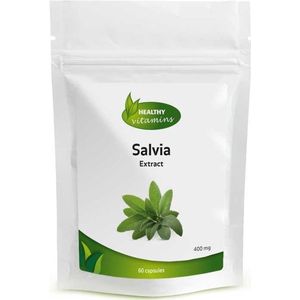 Salvia-extract - 60 Capsules - Hooggedoseerd 20:1 - Fytotherapie
