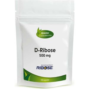 D-Ribose - 100 Capsules - 500 mg