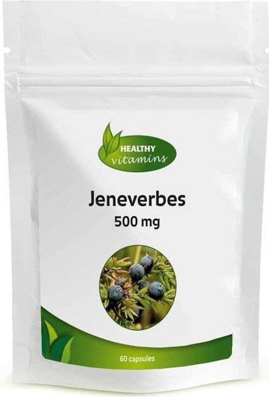 Jeneverbes - 60 Capsules - Vitaminesperpost.nl