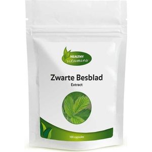Zwarte Besblad - 100 Capsules - Vitaminesperpost.nl - Vegan