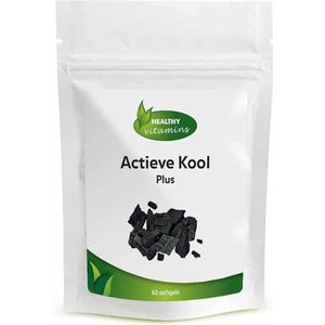 Actieve Kool Plus - 60 Softgels - Met Pepermuntolie