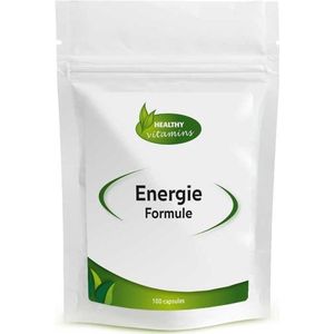 Energieformule - 100 Capsules - Guarana - Kolanoot - Yerba Mate