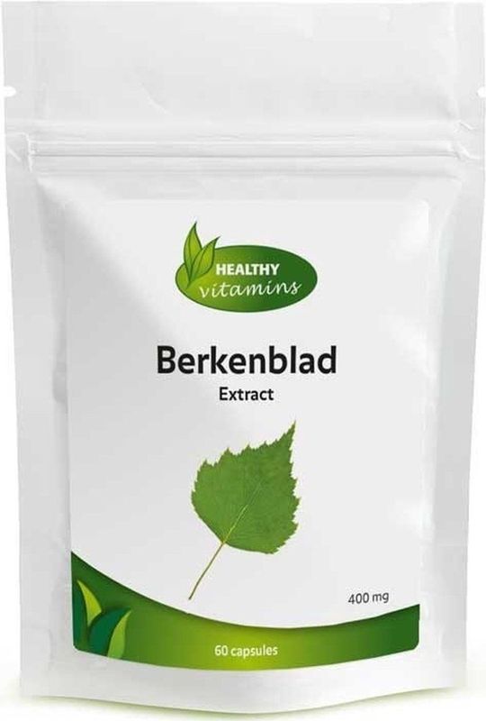 Berkenbladextract - 60 Capsules - Voedingssupplement
