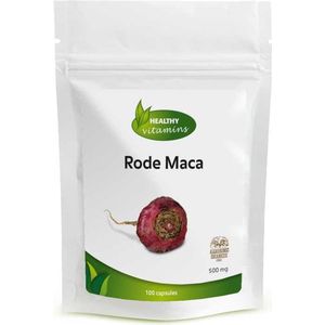 Vitaminesperpost.nl - Rode Maca - 100 Capsules - Natuurlijke Teelt