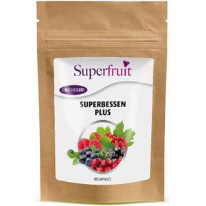 Superbessen Plus - 60 Capsules - Cranberry - Vol Antioxidanten