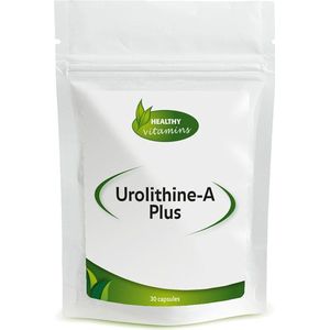 Urolithine A Plus - 30 Vegan Capsules - Urolithine A - Granaatappelzaad - Q10 - Vitamine C
