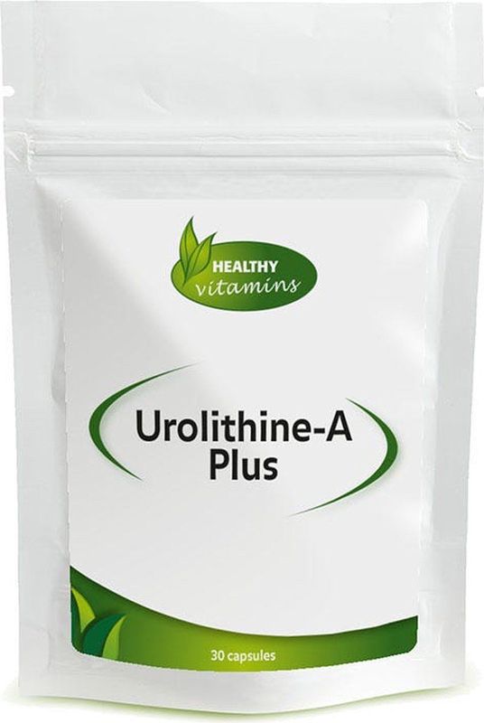 Urolithine A Plus - 30 Vegan Capsules - Urolithine A - Granaatappelzaad - Q10 - Vitamine C