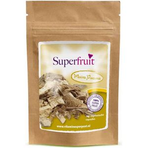 Muira Puama - 100 Capsules - 500 mg - Voedingssupplementen