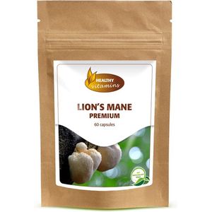 Lion's Mane Premium - 60 Capsules - Unieke Formule voor Behoud van een Heldere Geest
