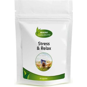 Stress & Relax - 60 Capsules - Speciale Formule Voor Stress En Slaapmanagement