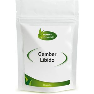 Gember Libido - Natuurlijke Capsules - 60 Capsules - Mondia Whitei - Zink