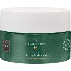 RITUALS The Ritual of Jing Body Scrub - Body Scrub met zout, magnesium en noten van heilige lotus en jujube - peeling lichaamsscrub met 92% natuurlijke ingrediënten - 300 g