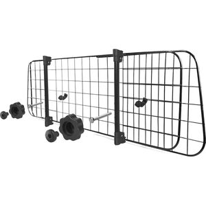 PawHut veiligheidshek auto, zwart, 120 x 40,5 cm