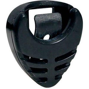Boston PH-01-BK plectrumhouders, plastic, zwart, 6-pack