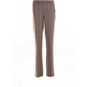 Para Mi broek Hannah winter checks - Check pink