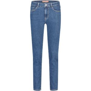 Para Mi High Waist Skinny Jeans Celine Medim Blue Denim