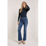 Para Mi - Jeans Jade Daily Denim - Blauw - Flared Jeans - Regular Fit
