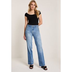 Parami - Eve - Jeans - Blauw - Katoen/Elastaan