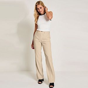 Para Mi broek Hannah Flowy Linen - Sand