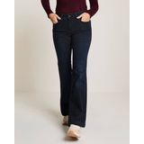 Para Mi - Jade - Jeans - Donkerblauw - Hoge Taille - Flared Model