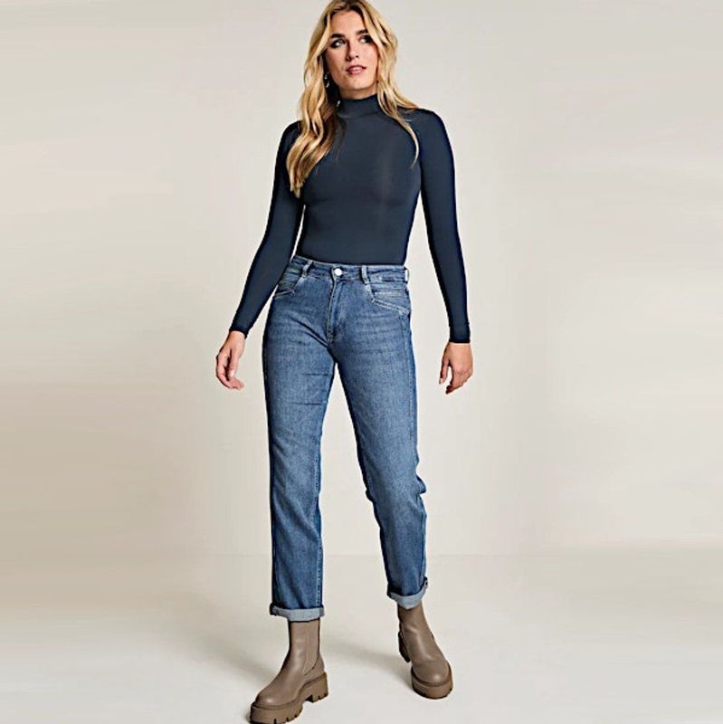 Parami - FW251.212361-D64 - Jeans - Donker Blauw