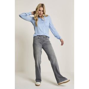 Para Mi - Eve - Jeans - Grijs - High Waist Wide Leg